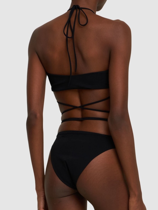 Magda Butrym: Top bikini in jersey