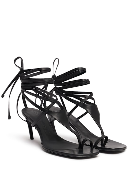 The Attico: Sandali infradito Nova in nappa 65mm
