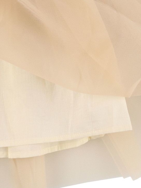 Donsje: Rayon & tulle dress
