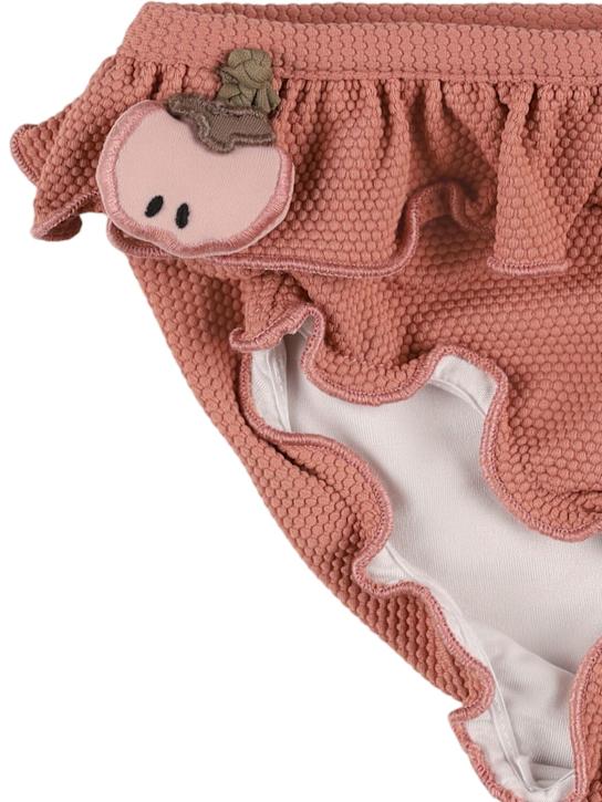 Donsje - Poly bikini bottoms w/ appliqués