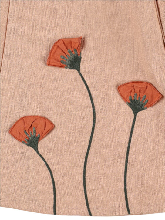 Donsje - Poppy embroidered cotton pants