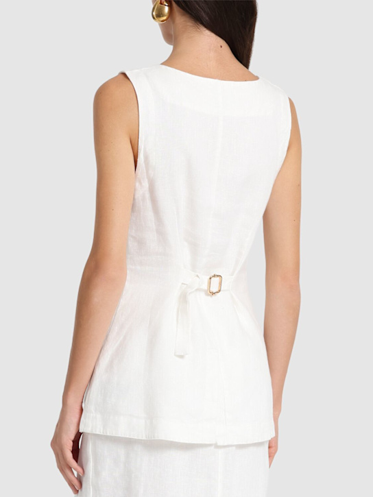 POSSE: Gilet en lin Emma
