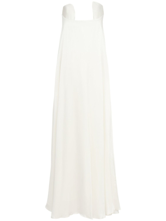 Christopher Esber: Vestido de seda sin tirantes