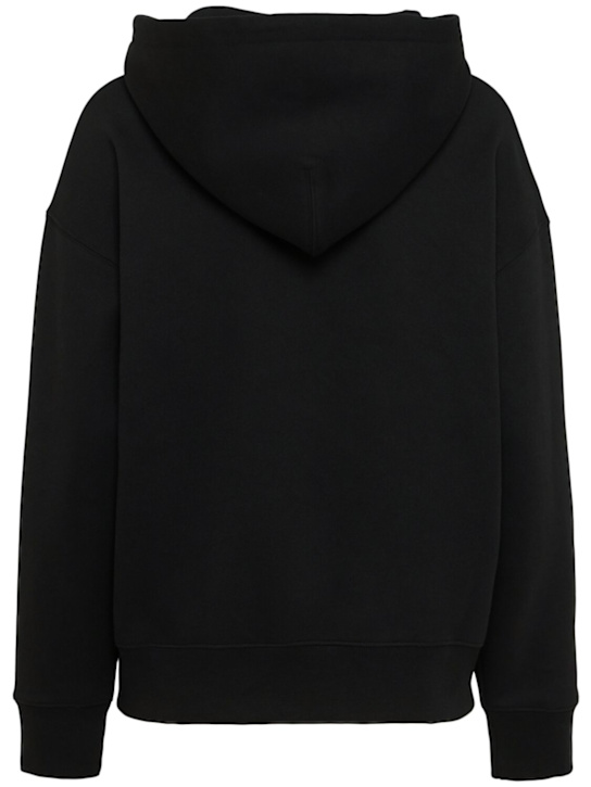 Annagreta: Hoodie aus Baumwollfleece „Grace“
