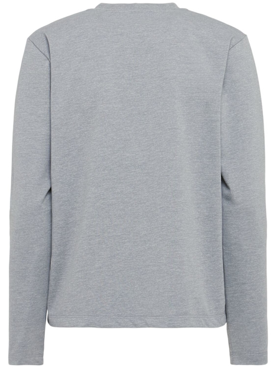 Annagreta: Marlene long-sleeve jersey t-shirt