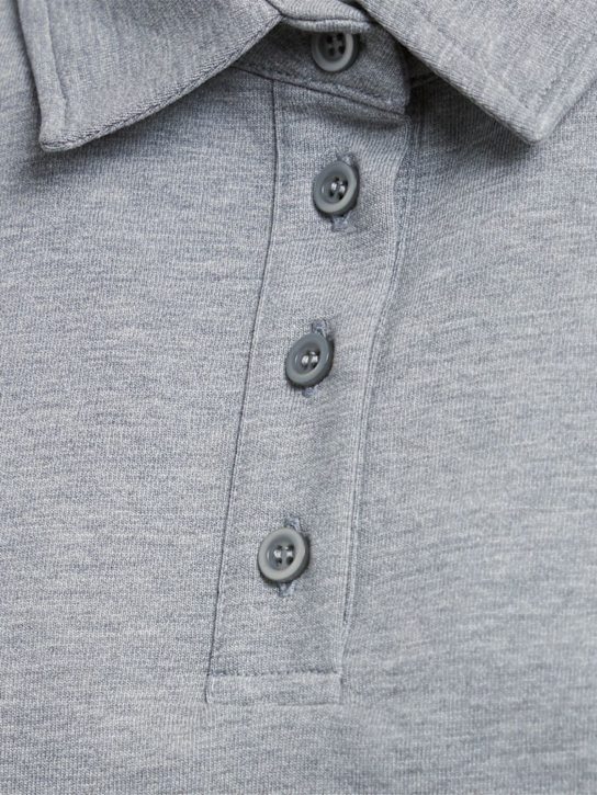 Annagreta: Polo manches longues en jersey de coton Marie