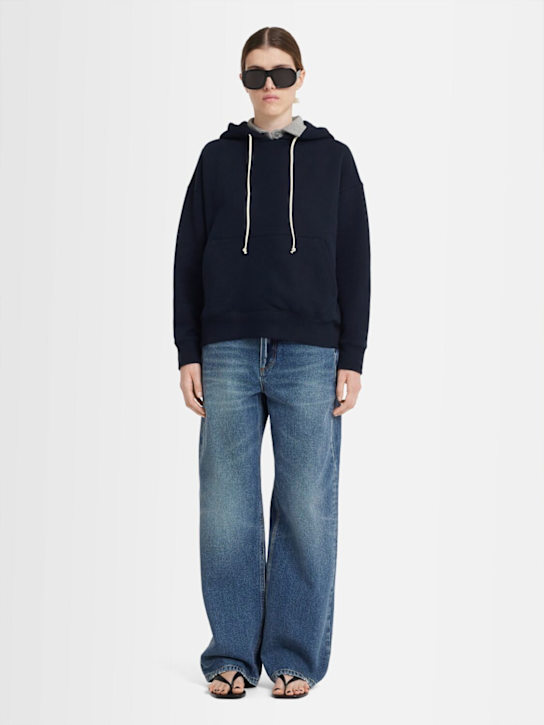 Annagreta: Hoodie aus Baumwollfleece „Judy“