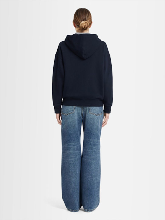 Annagreta: Hoodie aus Baumwollfleece „Judy“