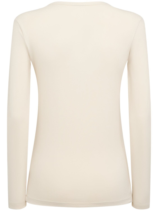 Annagreta: Langärmeliges T-Shirt aus Stretch-Jersey „Sofia“