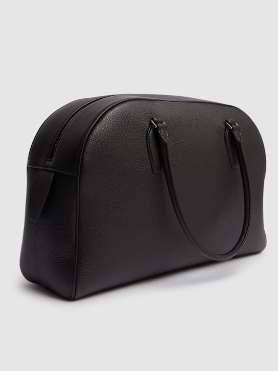 The Row: 15.75 India matte grained leather bag