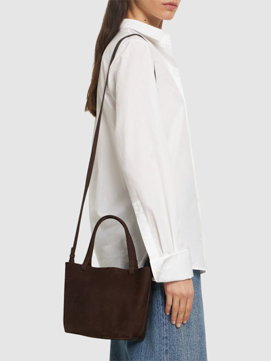 The Row - Small Park nubuck leather bag