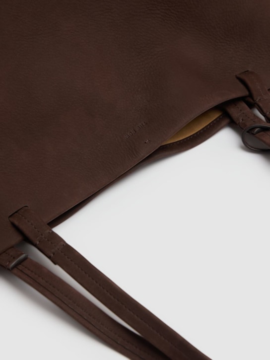 The Row: Sac cabas en cuir nubuck XL Park