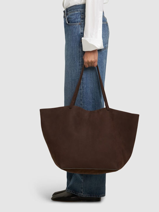 The Row - XL Park nubuck leather tote bag