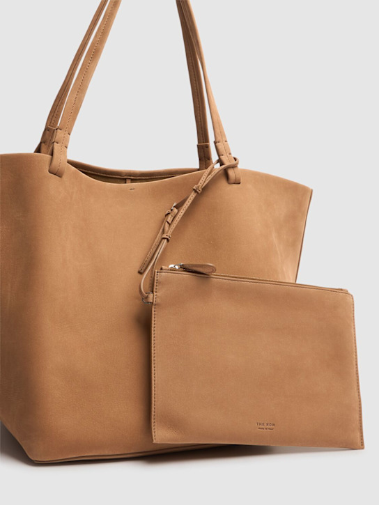 The Row: Bolso tote Park Three de piel