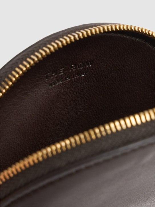 The Row: Round nappa leather pouch