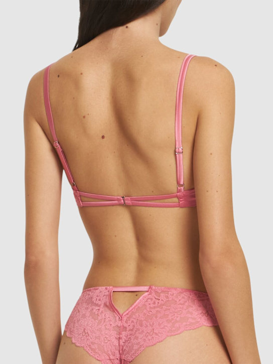 Fleur Du Mal: Charlotte peekaboo bra