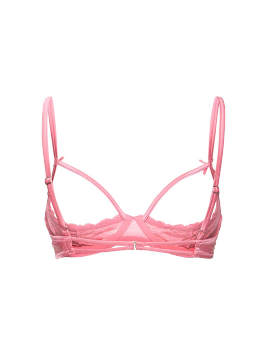 Fleur Du Mal: Charlotte peekaboo bra