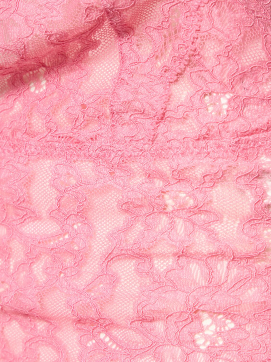 Fleur Du Mal: Teddy-Body mit Neckholder und Spitze „Charlotte“