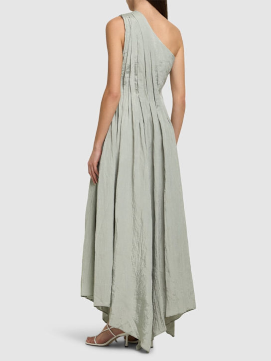 Abadia: Robe longue asymétrique Syvie