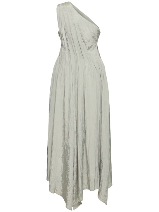 Abadia: Robe longue asymétrique Syvie