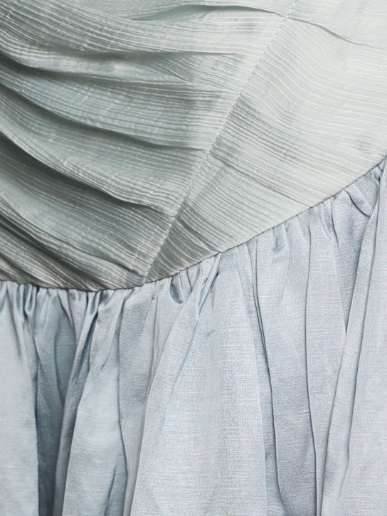 Abadia: Vestito Ora drappeggiato senza maniche