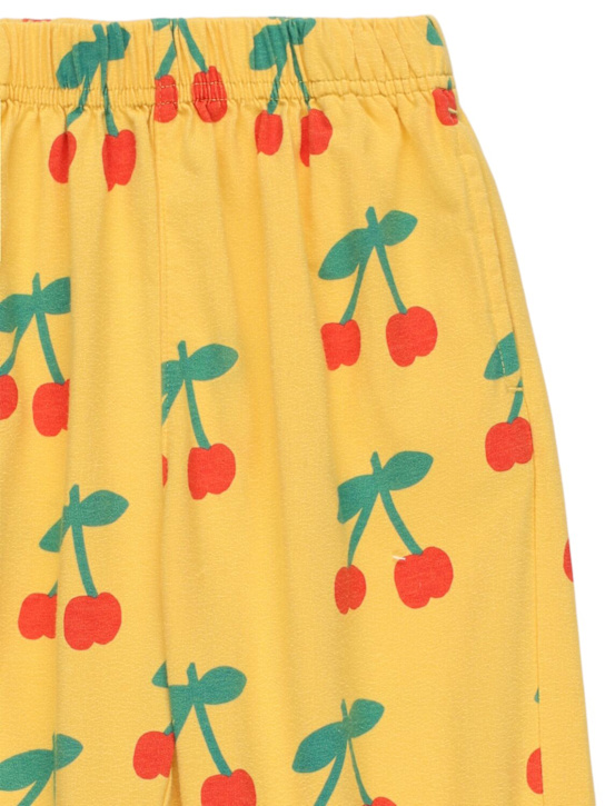 Jellymallow - Cherry print cotton sweatpants
