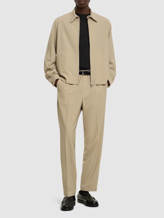 CELLAR DOOR - Brent wool blend zip jacket