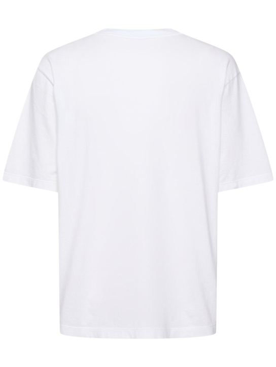 CELLAR DOOR: T-shirt en jersey de coton mélangé léger Daniel
