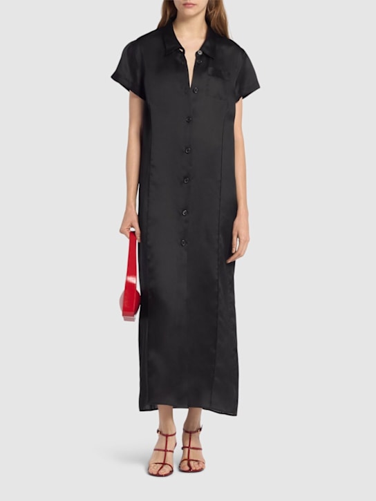 Khaite - Effy silk blend organza long dress