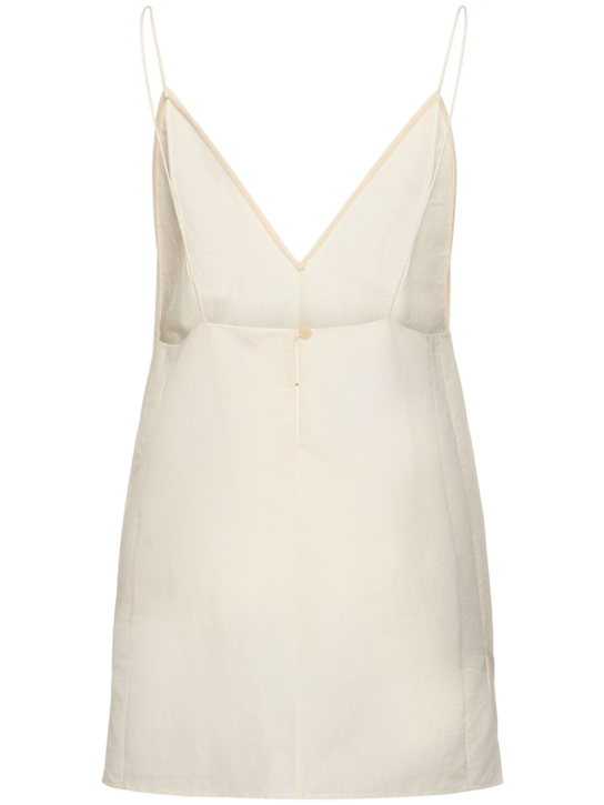Khaite: Top Talsie in misto seta