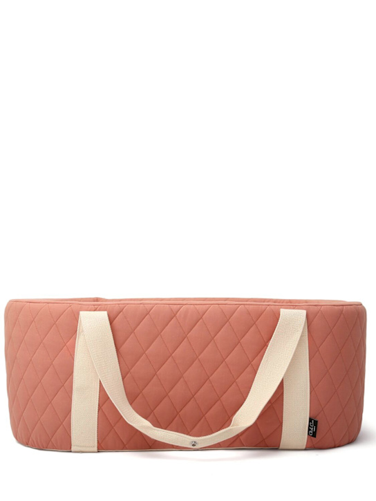 Charlie Crane: Quilted organic cotton moses basket