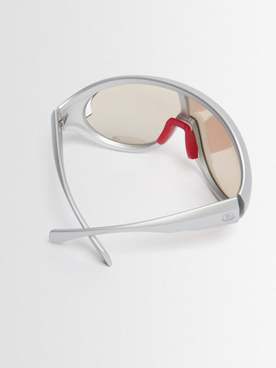 Moncler: Lunettes de soleil ovales Contrast