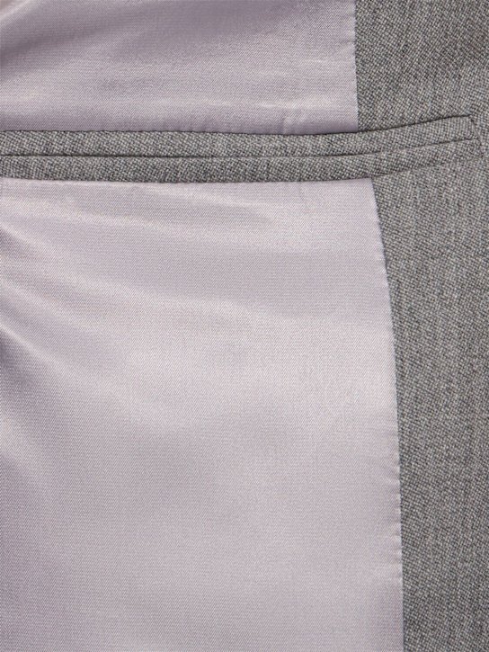 LOW CLASSIC: Blazer en laine mélangée