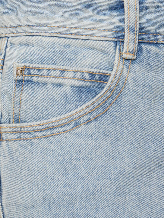 LOW CLASSIC: Straight fit mid rise denim jeans