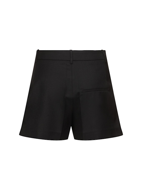 LOW CLASSIC: Bermuda taille basse en laine mélangée