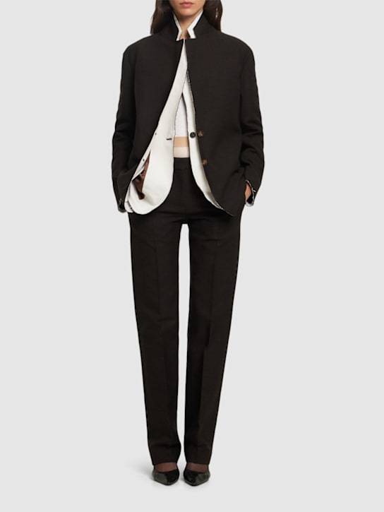 The Row - Pantaloni dritti Selvie a vita bassa