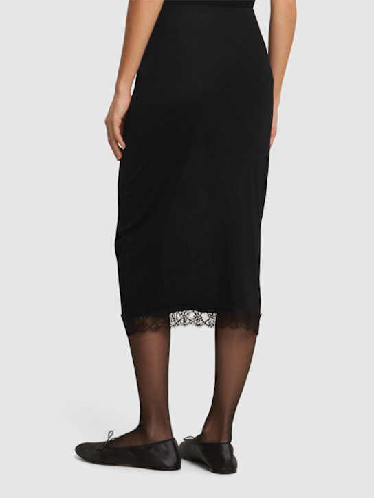 The Row: Gonna midi Indira in misto seta