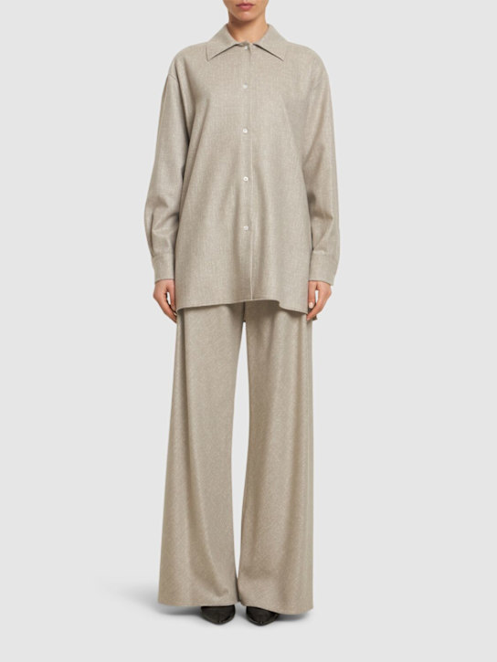 The Row: Chemise en laine mélangée Komako