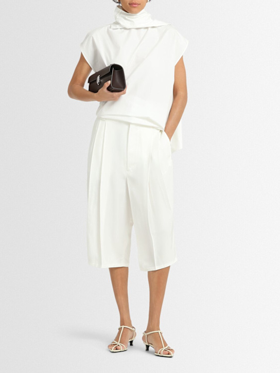 Carven - Bermuda en sergé de viscose