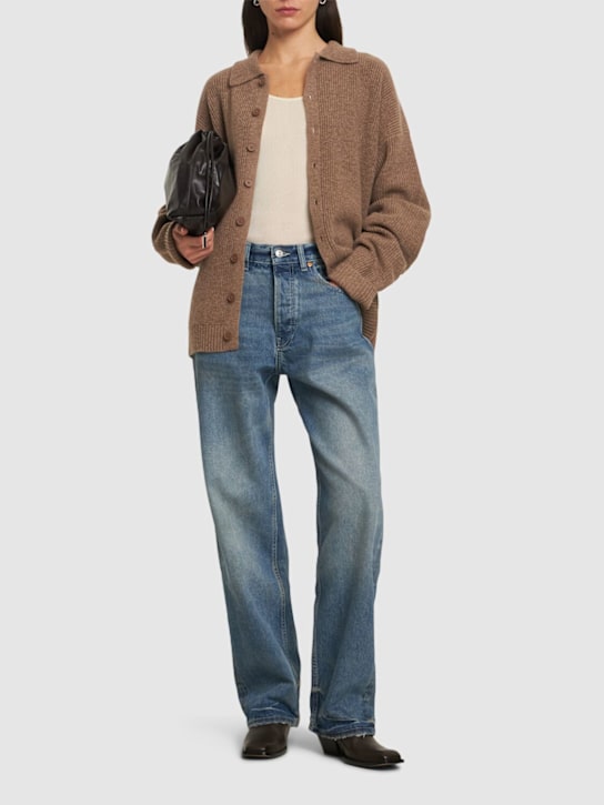 Aya Muse - Weite Jeans mit niedrigem Bund