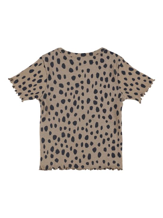 Liewood: T-Shirt aus Baumwolljersey mit Logodruck