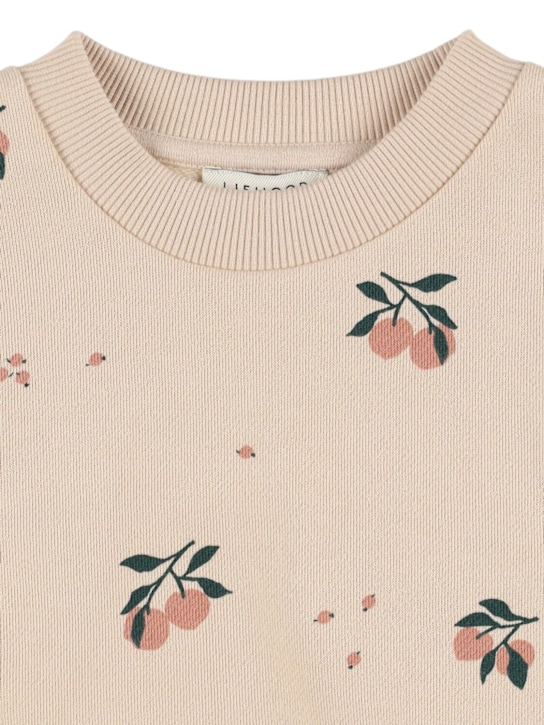Liewood - Fruit print cotton crewneck sweatshirt