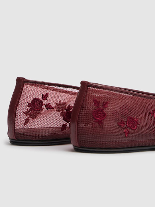 Magda Butrym: Ballerine con ricami 10mm