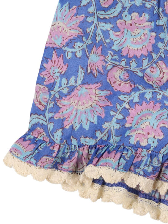 Louise Misha - Shorts in gauze di cotone stampato