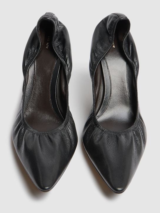 The Row: 70mm Liisa leather pumps
