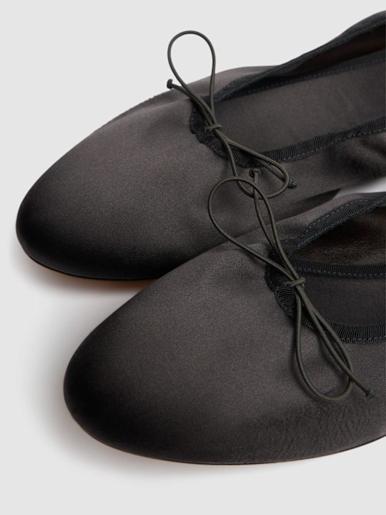 The Row: 10mm Awar satin ballerina flats