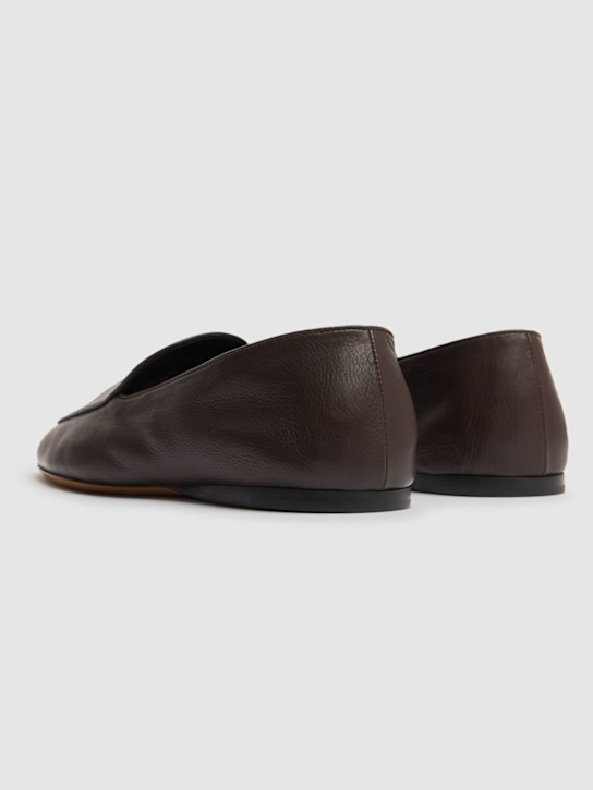 The Row: Mocassini Awar in pelle 10mm