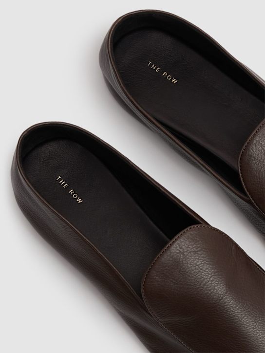 The Row: Mocassini Awar in pelle 10mm
