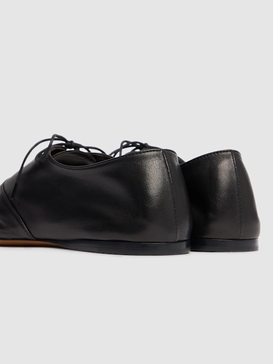The Row: Zapatos de piel con cordones 10mm