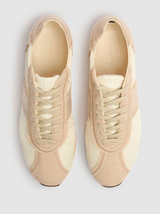 The Row: Sneakers basse Mica in misto lana